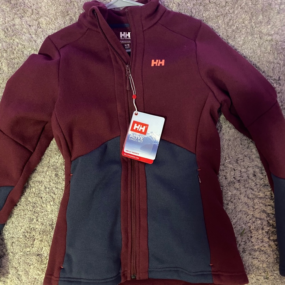 Brand new Helly Hansen zip up